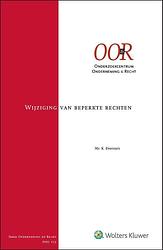 Foto van Wijziging van beperkte rechten - paperback (9789013163131)