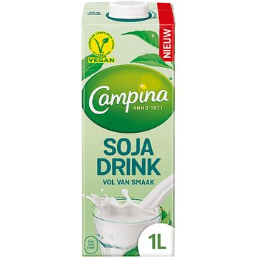 Foto van Campina plantaardig sojadrink 1l bij jumbo