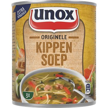 Foto van Unox soep in blik originele kippensoep 800ml bij jumbo