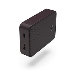 Foto van Hama colour 10 power pack 10000 mah 2 outputs:usb-c usb-a powerbank paars