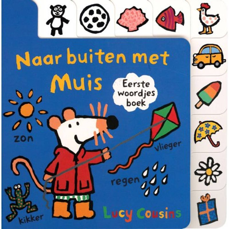 Foto van Muis's eerste woordjes-naar buiten met muis - muis