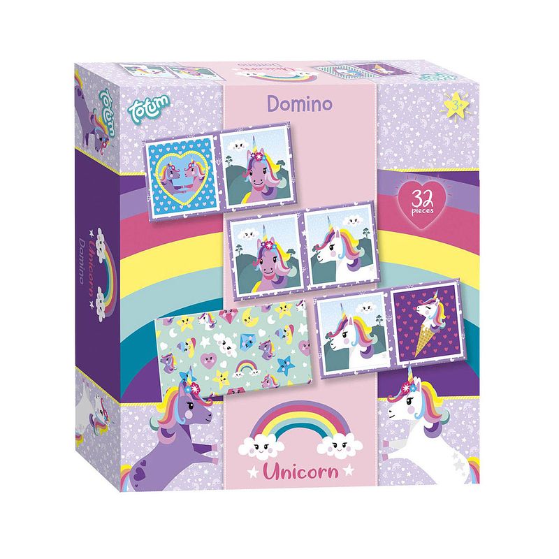 Foto van Spel unicorn domino totum (2501599)