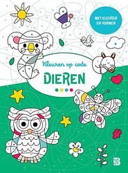 Foto van Kleuren op code: dieren - paperback (9789403227894)