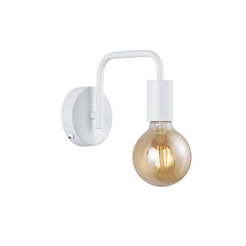 Foto van Moderne wandlamp diallo - metaal - wit