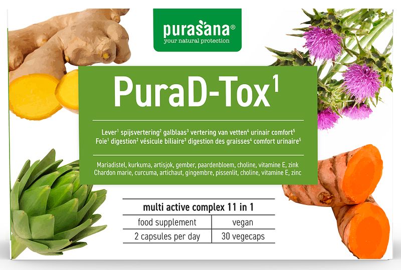 Foto van Purasana purad-tox capsules