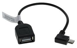 Foto van Adapterkabel micro-usb - otg (on-the-go) - 90graden