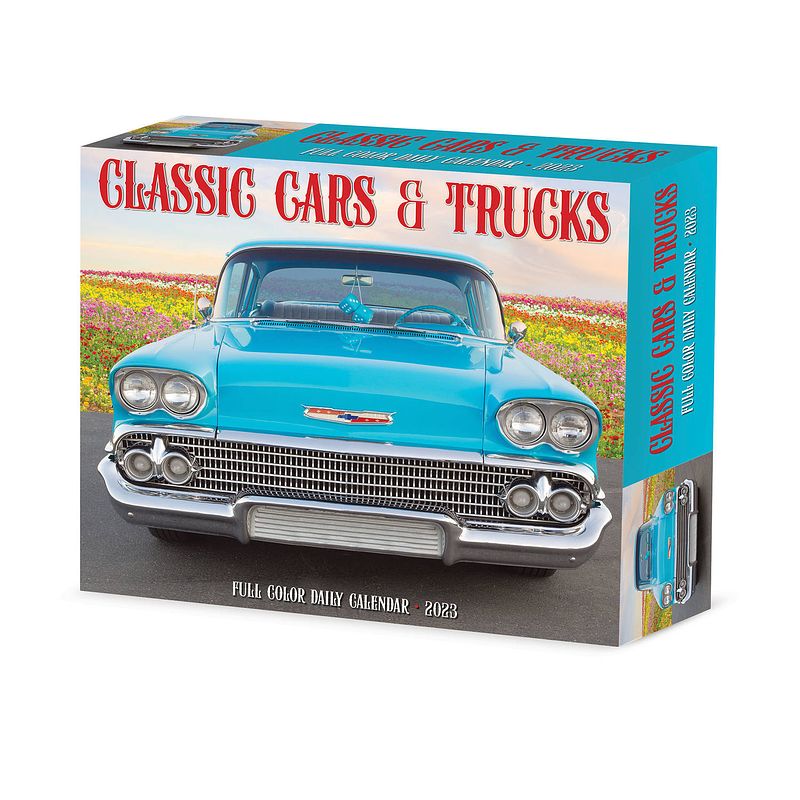 Foto van Classic cars and trucks kalender 2023 boxed