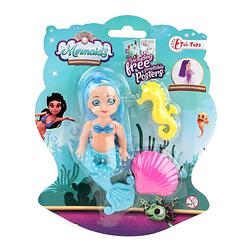 Foto van Toi-toys mermaids zeemeerminpop met kammetjes, 12cm