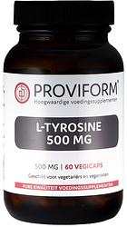 Foto van Proviform l-tyrosine 500 mg vegicaps
