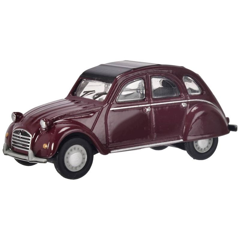 Foto van Schuco 452670000 h0 citroën 2 cv rood met zwarte softtop