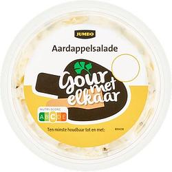 Foto van Jumbo gourmet elkaar aardappelsalade 225 g