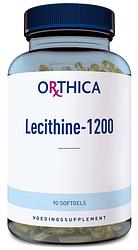 Foto van Orthica lecithine-1200 softgels