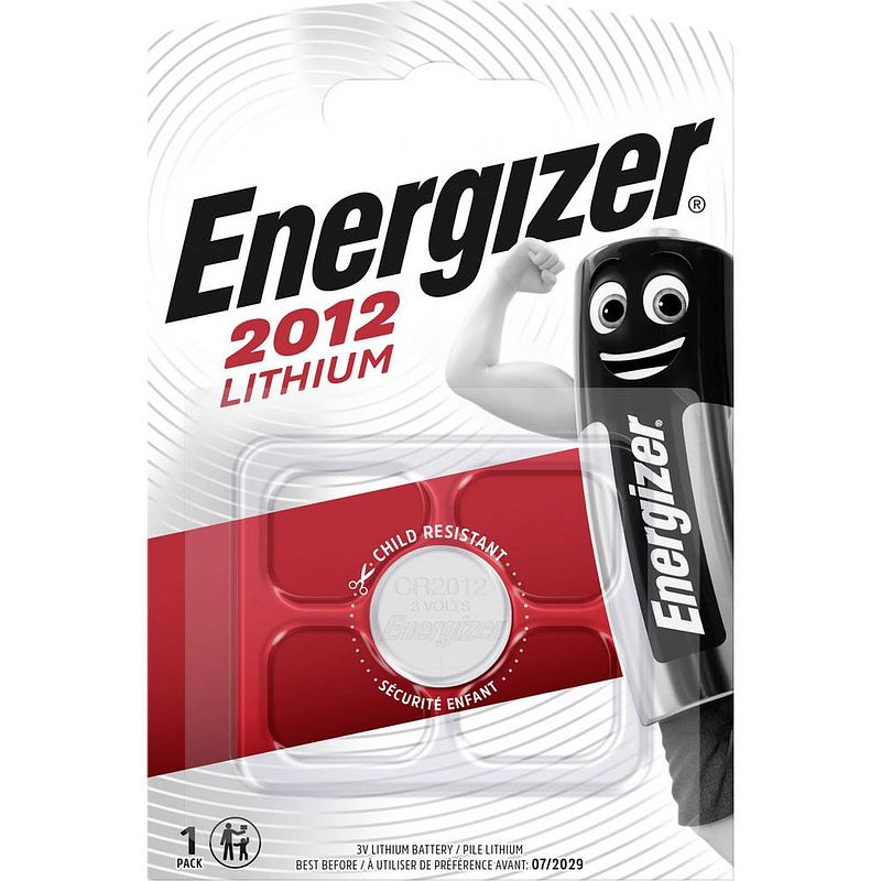 Foto van Energizer batterij knoopcel lithium 3v cr2012 per stuk
