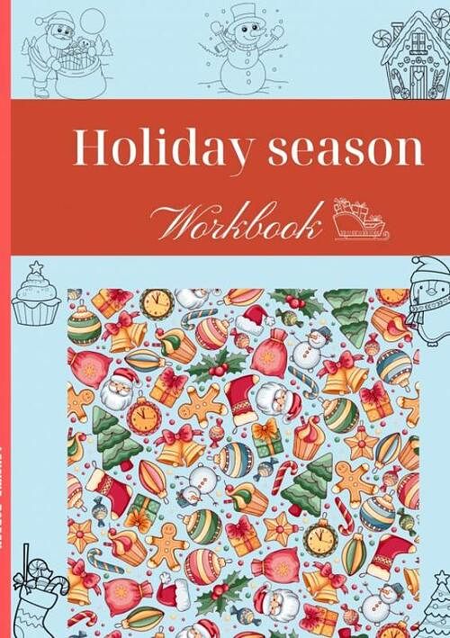 Foto van Holiday season workbook - laucyna bodaan - paperback (9789403683126)