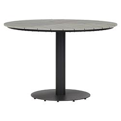 Foto van Hector tuintafel ø110 cm grijs.