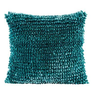 Foto van Sierkussen gabriel - turquoise - 45x45 cm - leen bakker