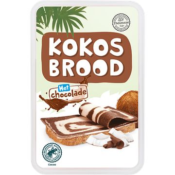 Foto van Theunisse kokos brood met chocolade 275g bij jumbo