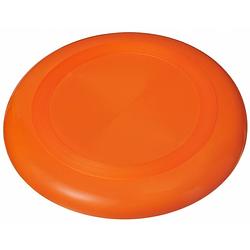Foto van Kunststof oranje frisbees 23 cm - frisbees