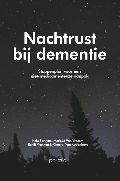 Foto van Nachtrust bij dementie - chantal van audenhove - paperback (9782509031198)