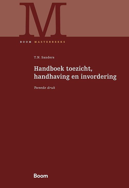 Foto van Handboek toezicht, handhaving en invordering - t.n. sanders - ebook