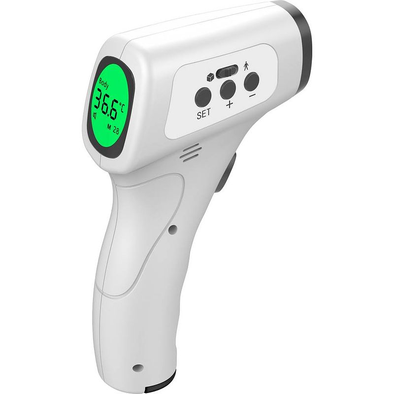 Foto van Trekstor® blnk infrared non-contact thermometer infrarood-thermometer 0 - 80 °c contactloze ir-meting