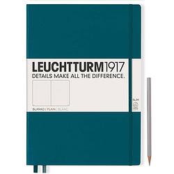 Foto van Leuchtturm1917 notitiboek master slim a4 blanco hardcover groen