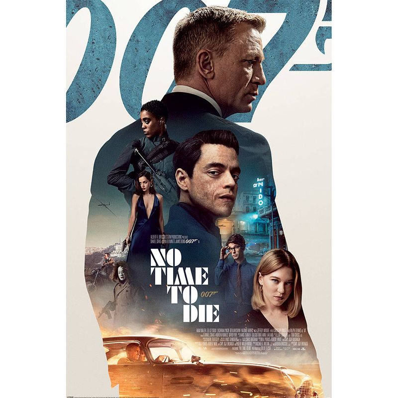 Foto van Pyramid james bond no time to die profile poster 61x91,5cm