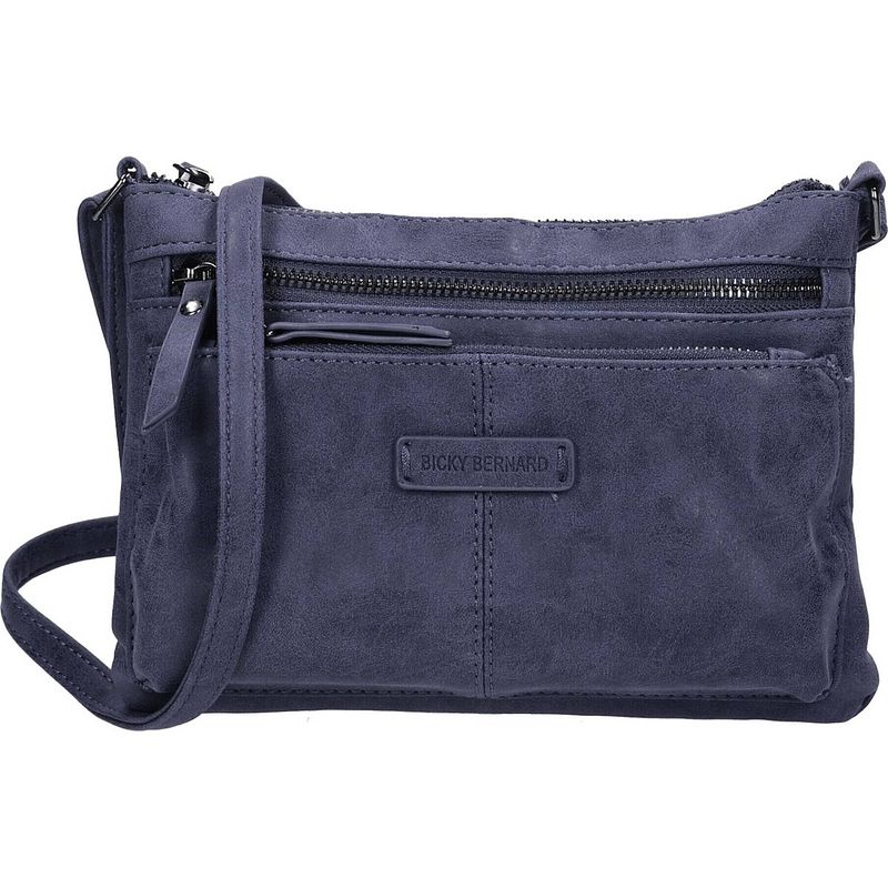 Foto van Bicky bernard bb66662 schoudertas crossbody tas -navy