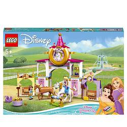 Foto van Lego disney belle en rapunzel's koninklijke paardenstal - 43195