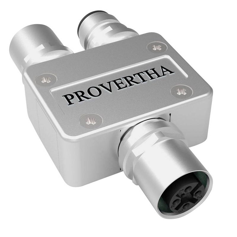 Foto van Provertha 42-500018 sensor/actuator adapter aantal polen: 5 adapter, y-vorm 1 stuk(s)