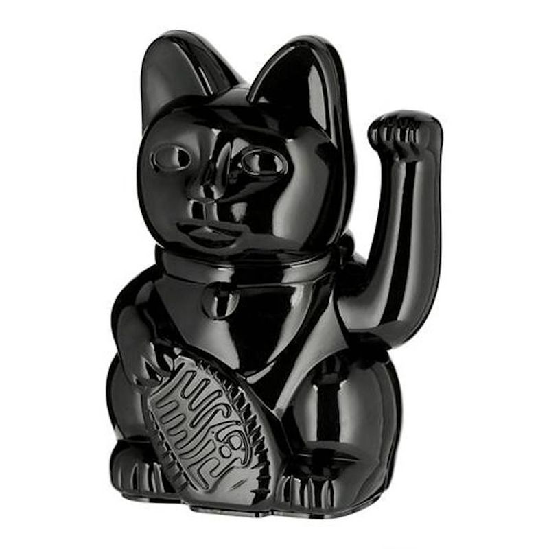 Foto van Decopatent® xl maneki neko lucky cat - 21 cm - zwaaiende kat met