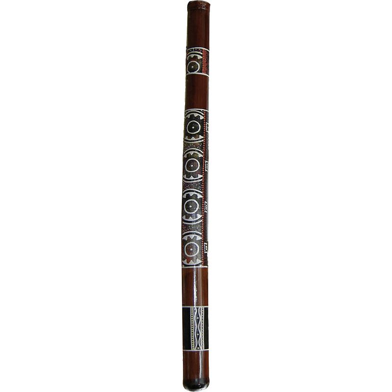 Foto van Tanga dd02h-3 didgeridoo bamboe 120 cm cirkels