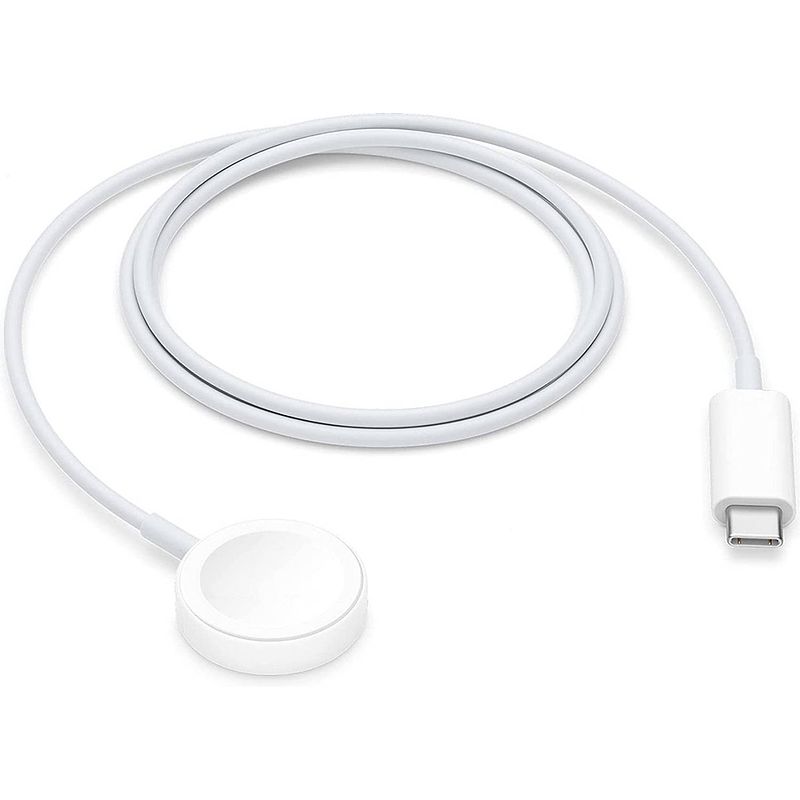 Foto van Apple watch magnetische oplaadkabel usb-c 1m mx2h2zm/a