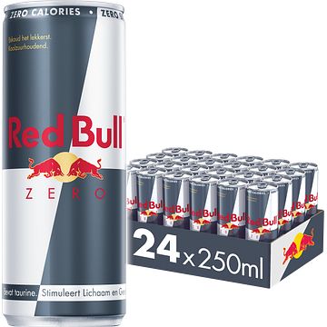 Foto van Red bull energy drink zero 24 x 250ml bij jumbo