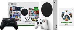 Foto van Xbox series s + 3 maanden game pass ultimate bundel + tweede controller zwart