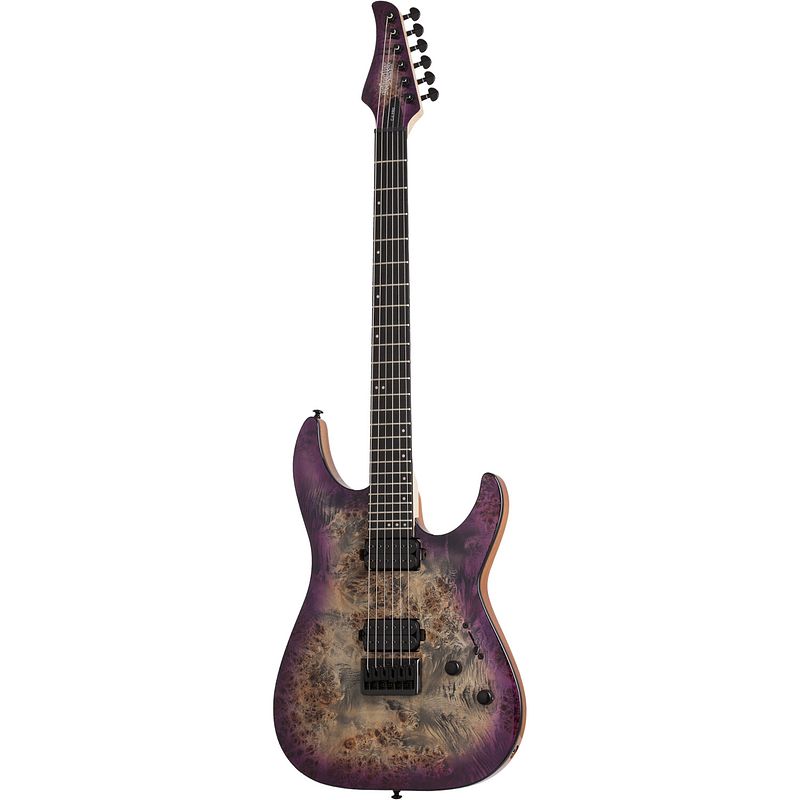 Foto van Schecter c-6 pro aurora burst elektrische gitaar