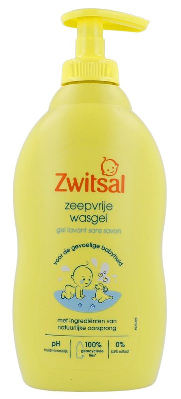 Foto van Zwitsal zeepvrije wasgel baby 400ml bij jumbo