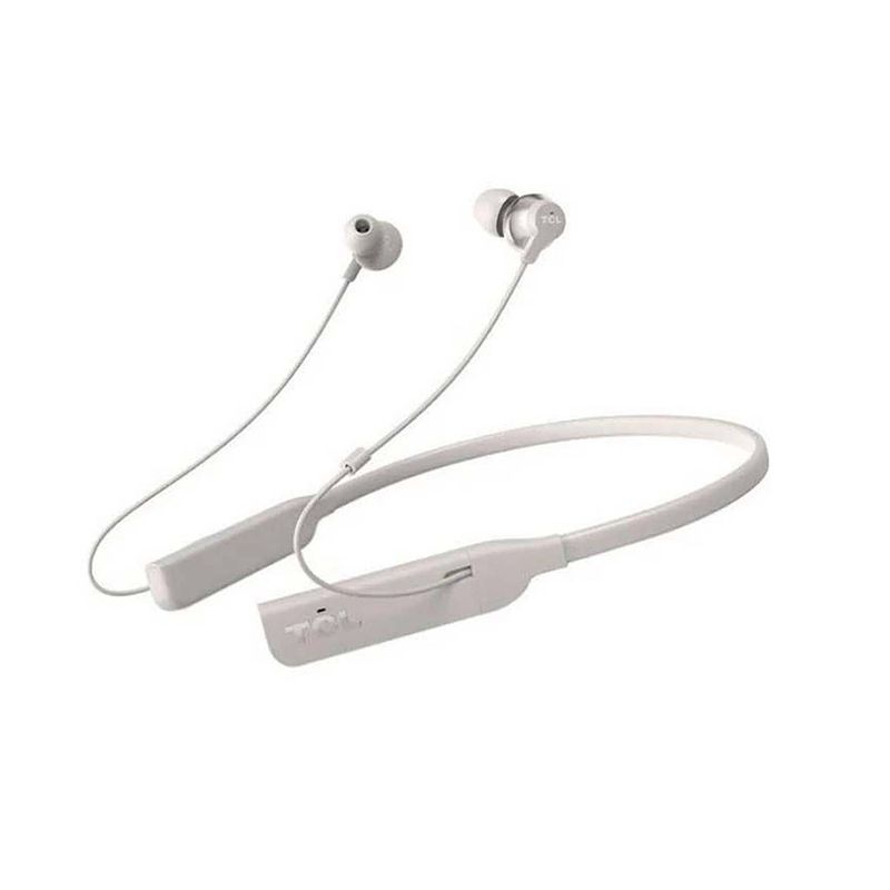 Foto van Tcl ergonomische oordopjes - in-ear koptelefoon - active noise cancelling - wit