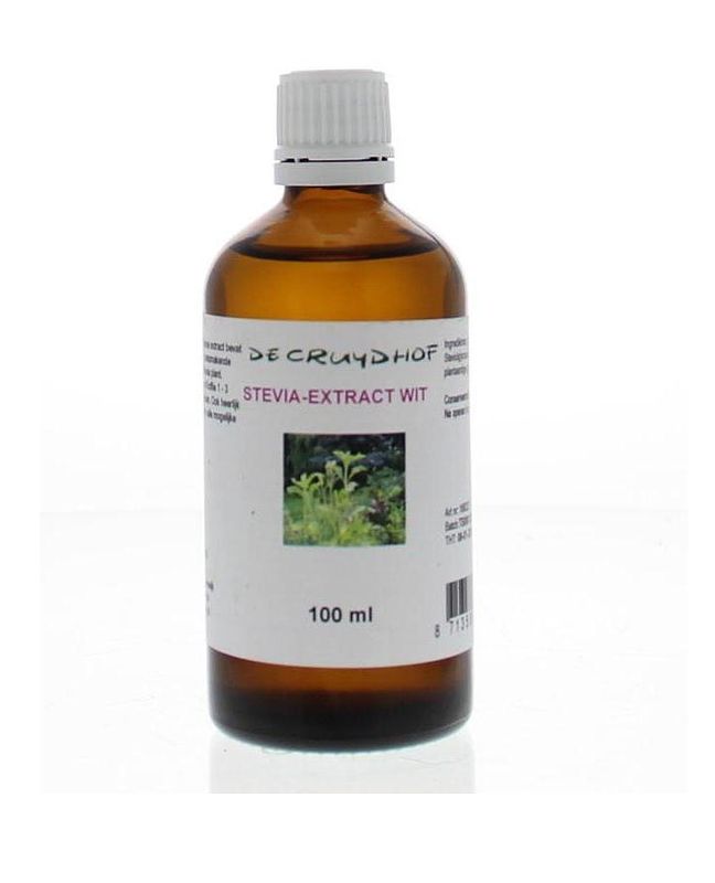 Foto van Cruydhof stevia extract wit 100ml