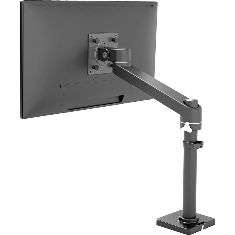 Foto van Ergotron nx monitor-tafelbeugel zwart (mat) 86,4 cm (34) roteerbaar, in hoogte verstelbaar, zwenkbaar 1 stuks