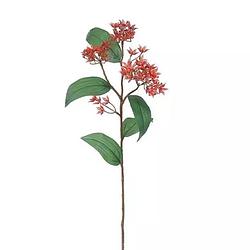 Foto van Buitengewoon de boet - butterfly weed tak rood 62 cm kunstplant