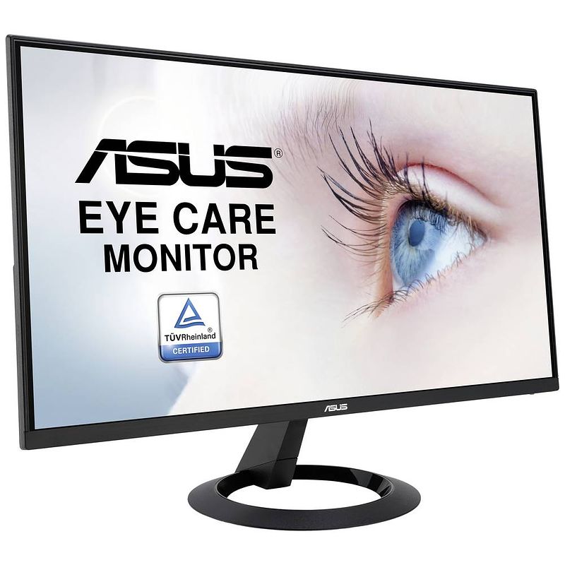 Foto van Asus vz22ehe eye care led-monitor energielabel e (a - g) 54.4 cm (21.4 inch) 1920 x 1080 pixel 16:9 1 ms hdmi, hoofdtelefoon (3.5 mm jackplug), vga ips led