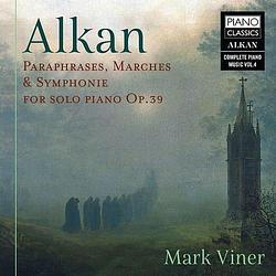 Foto van Alkan: paraphrases, marches & symphonie for solo piano op.39 - cd (5029365102070)