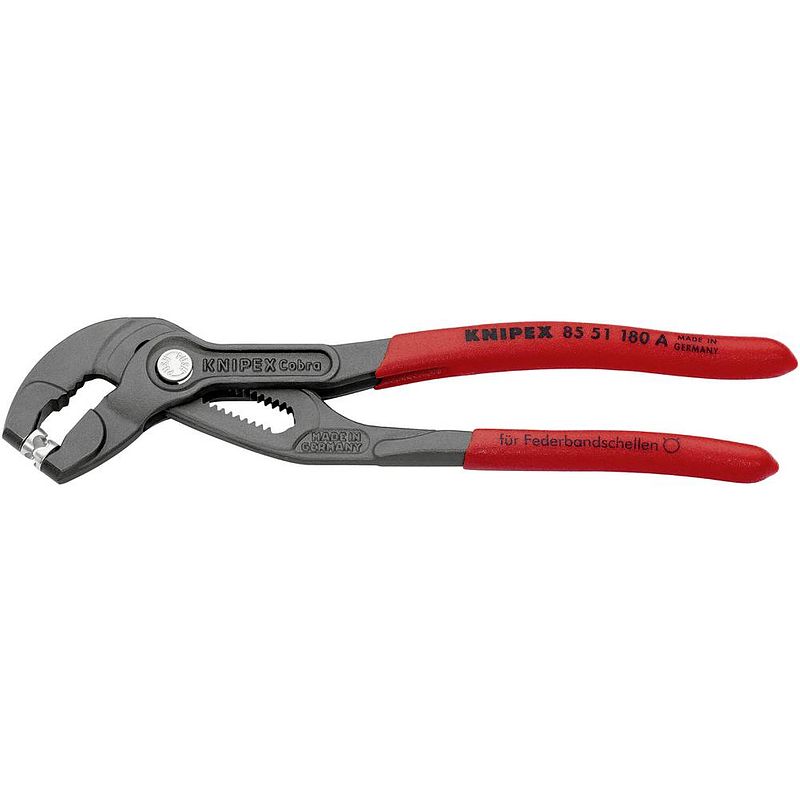 Foto van Knipex 85 51 180 a bandveerklemtang 180 mm