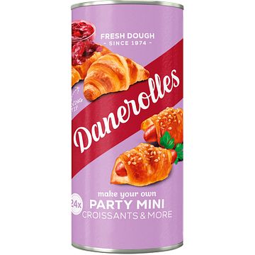 Foto van Danerolles croissants party mini's 24 stuks 240g bij jumbo