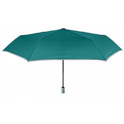 Foto van Perletti paraplu 95 x 54 cm fiberglass/microfiber groen