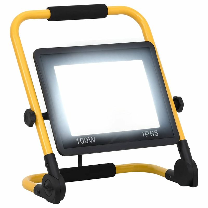 Foto van Vidaxl spotlight met handvat led 100 w koudwit