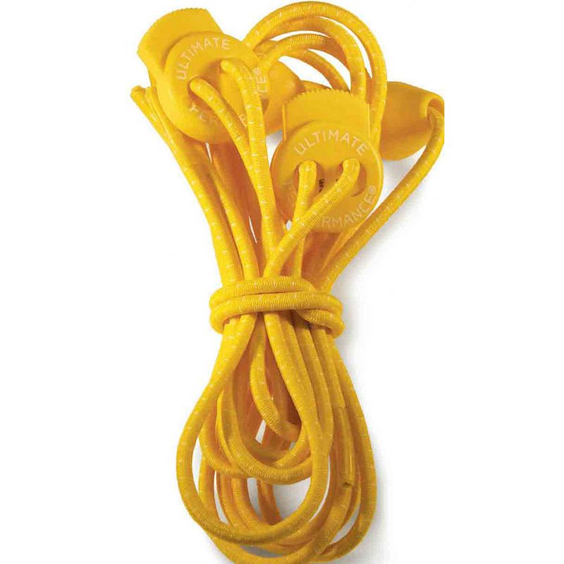 Foto van Ultimate performance elastische veters 118 cm katoen geel