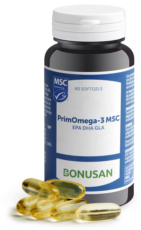 Foto van Bonusan primomega-3 msc softgels