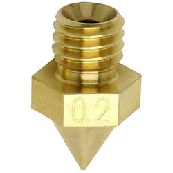 Foto van Fabconstruct nozzle raise3d pro2 brass 0,2 mm nozzle rn35347